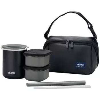 Термос Термо Ланч-бокс Прибл.. 0.8 Go Matte Black DBQ-362 MTBK