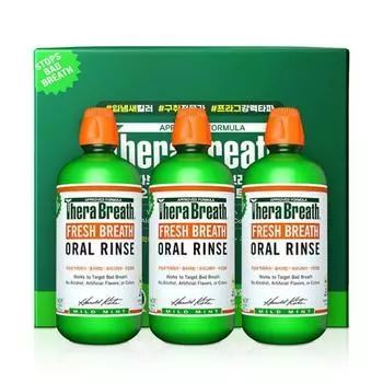 Terra Breath Ополаскиватель для полости рта Triple Plan (1лx3) 2 типа (мягкий/ледяной), выберите 1 Terra Breath Mild Mint 1L