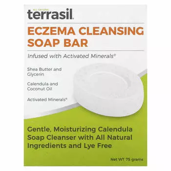 Terrasil, очищающее мыло от экземы, 75 г