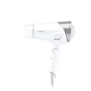 Tescom Hair Dryer Protect Ion Foldable Large Air Volume Quick Drying Cold/Hot Air Rack Plug Speedom White Genuine Product TID3500 W