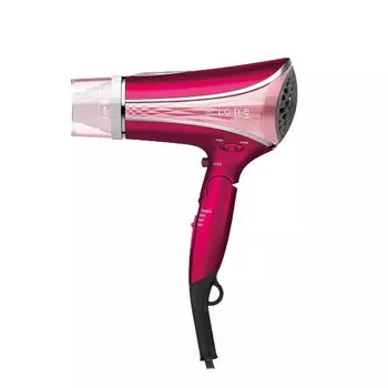 TESCOM Hair Negative Large Air Easy Sparkle Pink Фен, ионизация, складной, объем, вилка, TID1100B-P