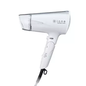 TESCOM Hair Negative Large Air Light Silver Фен, Ион, Складной, Объемный, Легкий, TD335B-S