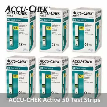 Тест-полоски ACCU CHEK Active 300 300 листов, оригинальные, сделаны в Германии