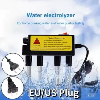 Testing Water Electrolyzer Tester Detector Water Quality Tester Electrolysis Water Tools US Plug