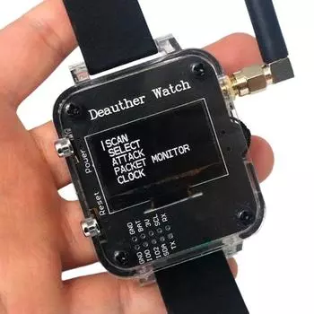 Тестирование часов Advanced Deauther Watch V3S Maker и безопасные беспроводные соединения