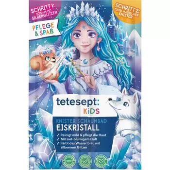 Тетесепт tetesept Киндер Соль для ванн Эйскристалл 45г