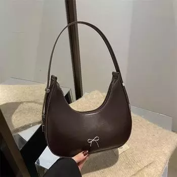 Textured underarm bag versatile 2025 new fashion messenger bag French shoulder handbag