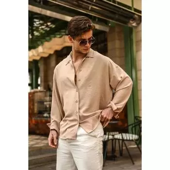 Текстурированная рубашка Aerobin Oversize унисекс