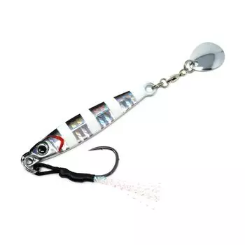TG Respect Type Blade A Metal Iwashi Grow Lure for Japanese Spanish and Yellowfin SLJ Jig, Tungsten, 60g, Stripe, Mackerel, Bonito, Bluefish,