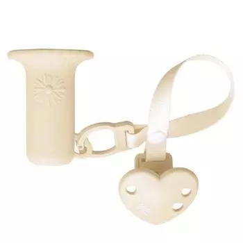 TGM Domestic Infant Daisy Tiding сухарь + набор подставок для сердечек, подставка для сухариков + подставка для сердечек + футляр, сливочное масло, 1 комплект, корейские детские товары