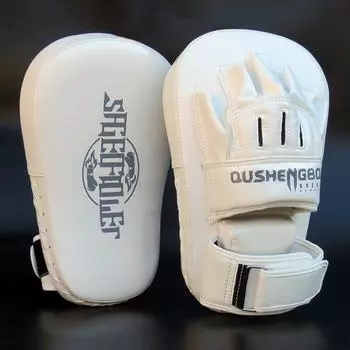 Thai Boxing Hand Target Fighting Sanda Leg Target Curved Foot Target Boxing Fighting Taekwondo Training Accompanying Equipment чёрный
