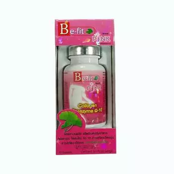 Thanyaporn Herbs Be-fit PINK Коллаген Коэнзим Q-10 Капсулы 60 капсул 60cap