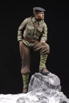 The Body French Mountain Division Soldier Resin Kit TBO35211 1/35