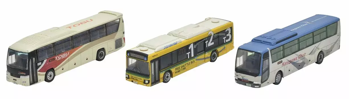 The Bus Collection Bus Collection Tokyo International Airport (HND) Bus Set B Diorama Supplies (Manufacturer s first order limited production) 313168