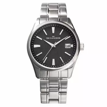 [The Clock House] THE CLOCK HOUSE Watch Business Formal Solar Men s MBF1006-BK1A