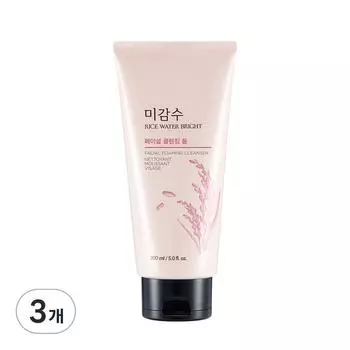 The Face Shop Очищающая пенка с рисовой водой, 3 упаковки, 300 мл