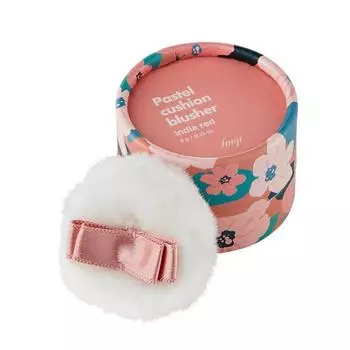 The Face Shop Пастельные румяна-кушон 6 г, оттенок 07 India Red, 2 шт.