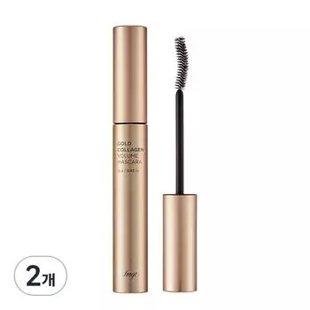 The Face Shop Тушь для ресниц The Face Shop Gold Collagen Volume Mascara 12 г, 2 шт.