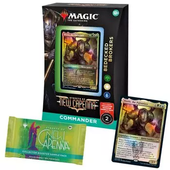 The Gathering New Kapena Corner Commander Deck English Version E Broker White MTG Trading Card Wizards of the Coast C95160000 Magic Великолепный