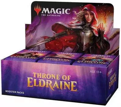 The Gathering Throne of Eldraine Booster Pack английская версия 36 упаковок MTG Trading Card Wizards of the Coast Magic (BOX)