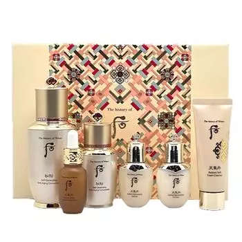 The History of Whoo Bichup Self-Generating Anti-Aging Concentrate Special 2pcs Set | Korean Luxury Anti-Wrinkle & Firming Skincare Duo Special Set