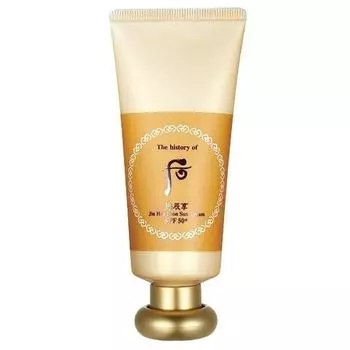 The History of Whoo GONGJINHYANG JIN HAE YOON SUN CREAM 60ML, Увлажняющий, KBeauty, Корейская косметика, образец