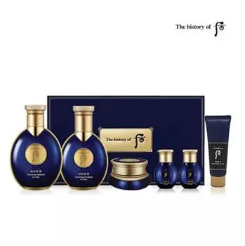 The History Of Whoo Gongjinhyang Kun Ja Yang Special Set of 3 (Балансир + Эмульсия + Крем + Очищающая пенка)
