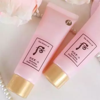 The History of Whoo SOO YEON HYDRATING FOAM CLEANSER 180ML, KBeauty, Корейская косметика, образец