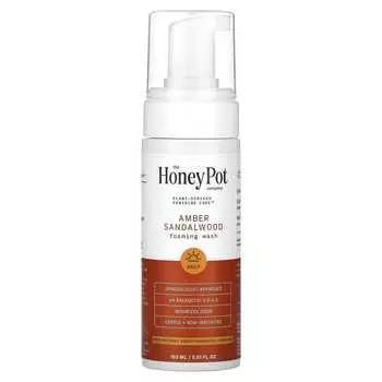 The Honey Pot Company, Пенящееся мыло с ароматом сандалового дерева, 5,51 жидких унций (163 мл)