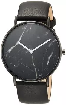 [The Horse] Watch THE STONE DIAL STO123-C1 Black [Item]