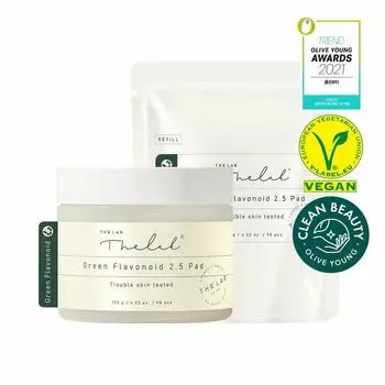 THE LAB by blanc doux Green Flavonoid 2.5 Pad 90 Pads Refill Special Offer