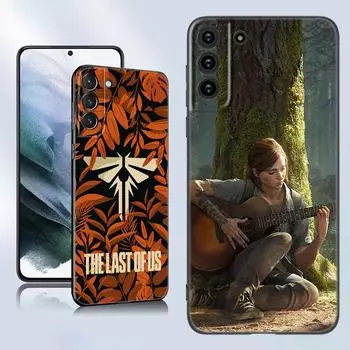 The Last Of Us Черный силиконовый чехол для телефона Samsung Galaxy S23 S21 S20 FE S24 S22 Ultra S10E S10 S9 S8 Plus Samsung S20 Plus