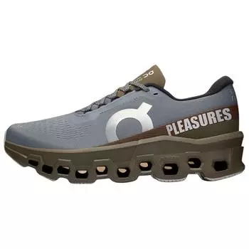 The Loop Running Supply x Pleasures x Cloudmonster 2 Mist Olive Женские кроссовки Серый 3WF10393192 36
