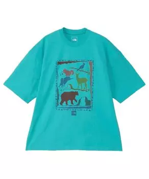 The North Face Футболка с коротким рукавом Yosemite Animal Geyser M, Аква,