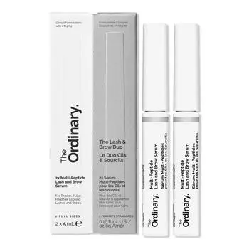 The Ordinary The Multi-пептидная сыворотка для ресниц и бровей, дуэт
