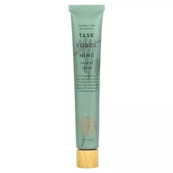 The Organic Skin Co., Task Force Nine, успокаивающий крем, 2 жидких унции (60 мл)