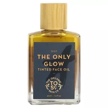 The Organic Skin Co., The Only Glow, тонирующее масло для лица, темный оттенок, 30 мл (1фл)