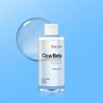 The Phi Cica Beta Amopule To Foam Cleanser 200 мл