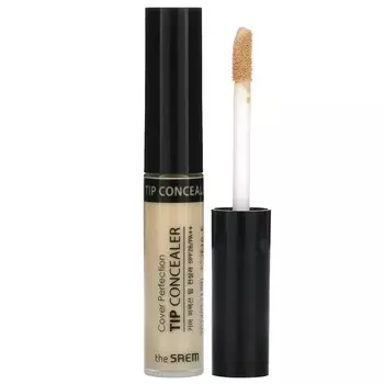 The Saem, Cover Perfection, консилер для кончиков, SPF 28 PA++, 0,5 Ice Beige, 0,23 унции