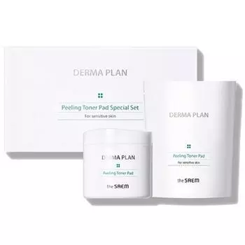 The Saem Derma Plan Peeling Toner sheets 70p+50p
