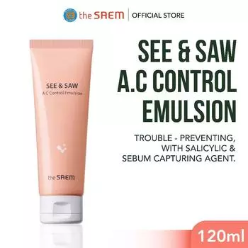 The Saem - See & Saw A.C Control Emulsion 120ml