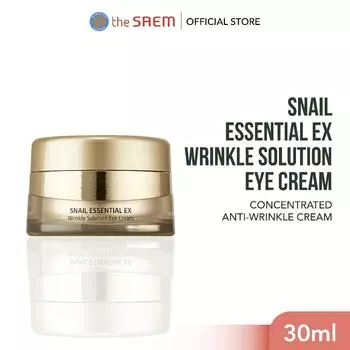 The Saem - Snail Essential EX Wrinkle Solution Eye Cream 30ml