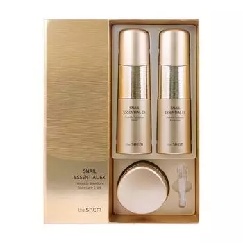 Набор средств по уходу за кожей Saem Snail Essential EX Wrinkle Solution из 2 предметов, 1 набор