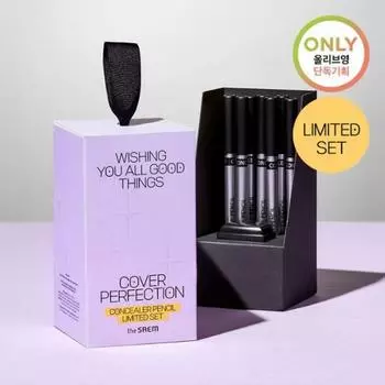 The Sam [Праздничный выпуск 2023 года] The Sam Cover Perfection Concealer Pencil 7 цветов, специальный набор, ограниченный выпуск