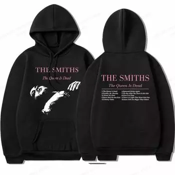 The Smiths Женская мода Толстовки с капюшоном Y2k Толстовки Толстовки Rock Band Толстовки Пальто Спортивная одежда Спортивные костюмы Толстовки с длинными рукавами XS чёрный