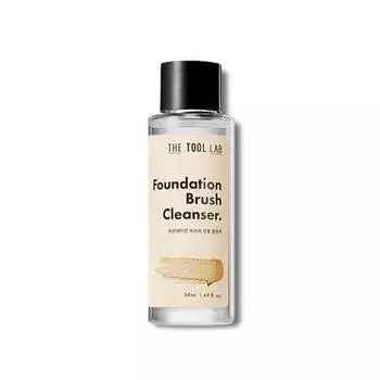 The Tool Lab 105 Foundation Brush Plan (Brush + Foundation Brush Cleanser)
