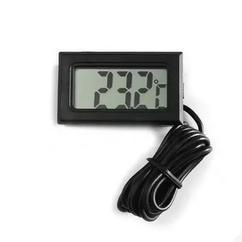 Thermo Meter Electronic Thermometer Temperature Sensor Temperature Tester Digital Thermometer чёрный