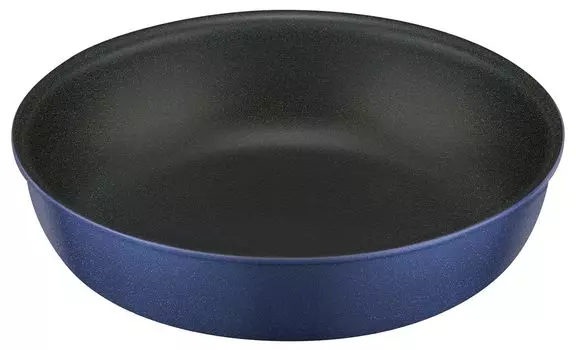 Thermos Durable Series Frying Pan with Removable Handle 20cm For Gas Fire Only Indigo Blue IBL KVC-020