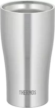 Thermos JDQ-400 S Vacuum Insulated Tumbler, 13.5 fl oz (400 ml), Stainless Steel