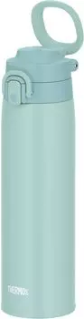 Thermos Water Bottle Vacuum Insulated Mobile Mug with Carry Loop 750ml Mint Blue MBL JOS-750
